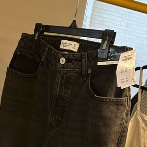 Black High-Waisted Jeans